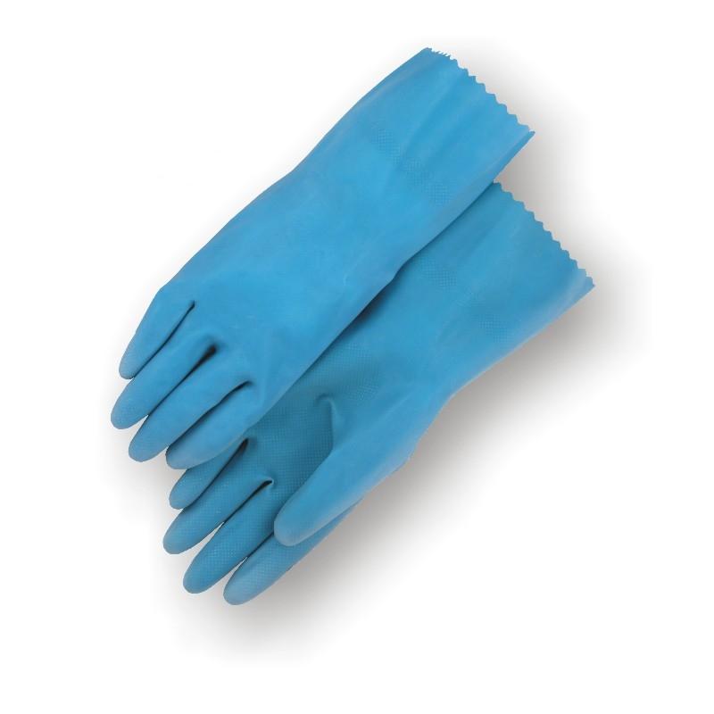 Majestic Chemical Resistant - Unsupported - Latex - 19Mil Blue Safety ...